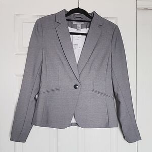 Grey suit jacket